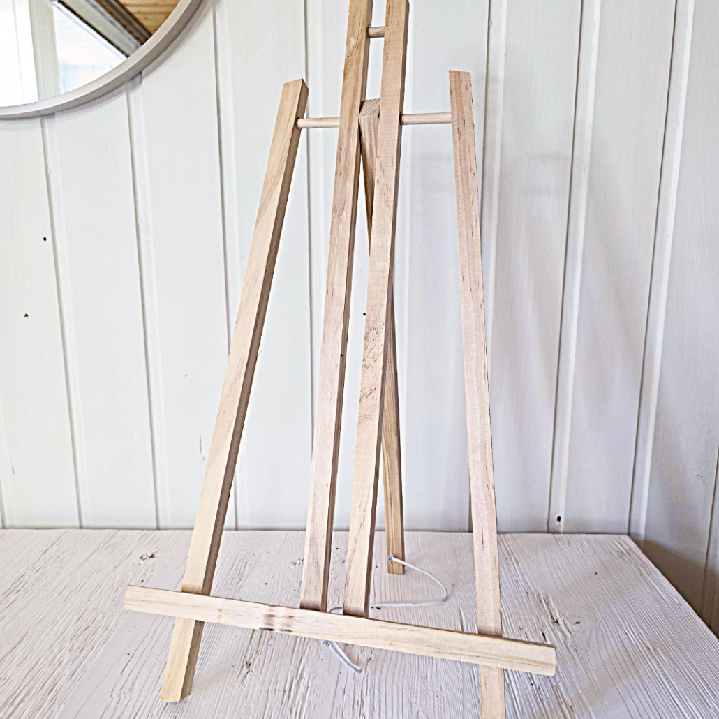 Staffelei klein Holz Staffelei klein Holz